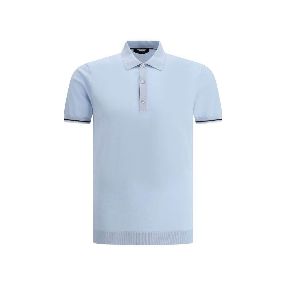 MooRER Cotton Polo Shirt - Hilstor