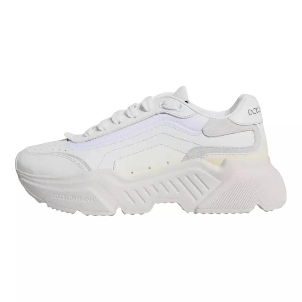 Dolce & Gabbana White Daymaster Low Top Sneakers Shoes - Hilstor