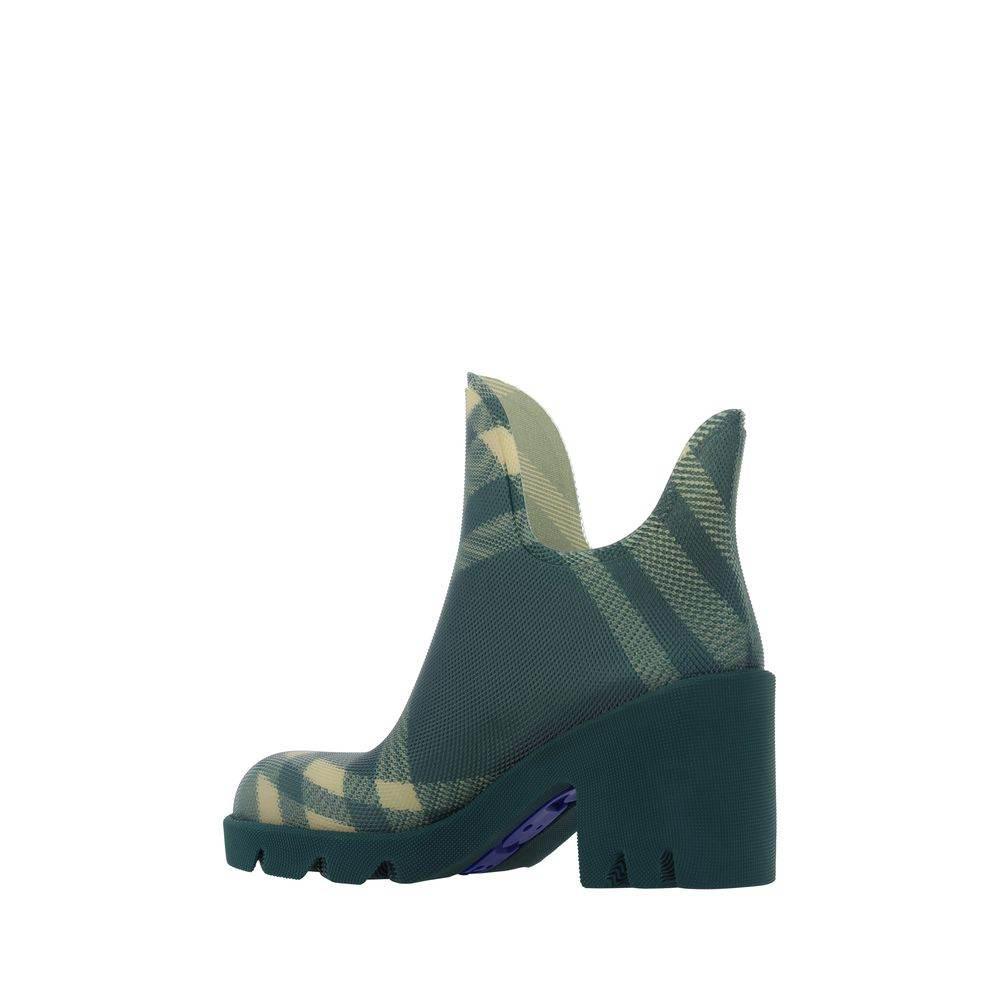 Burberry Marsh Heeled Ankle Boots - Hilstor