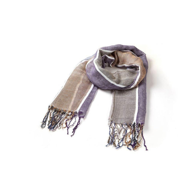 Lancaster Multicolor Linen And Scarf - Hilstor