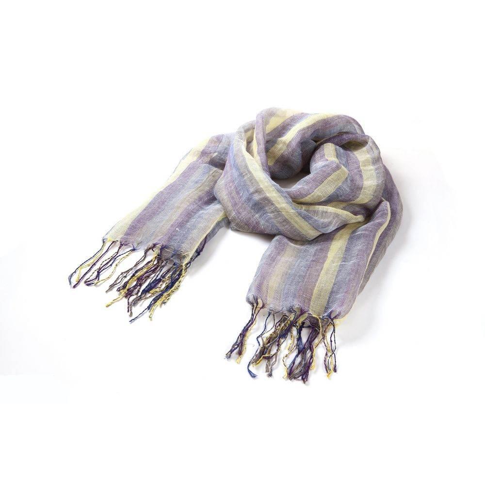 Lancaster Multicolor Linen And Scarf - Hilstor