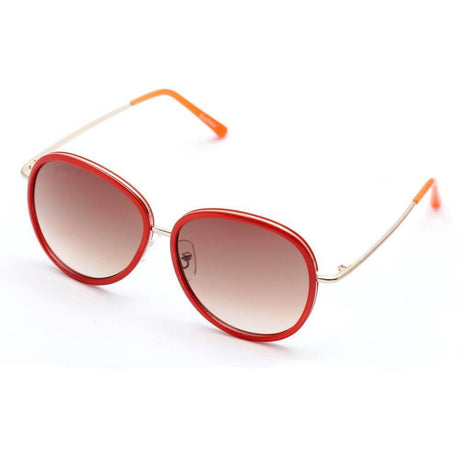 Lancaster Red Metal Sunglasses - Hilstor