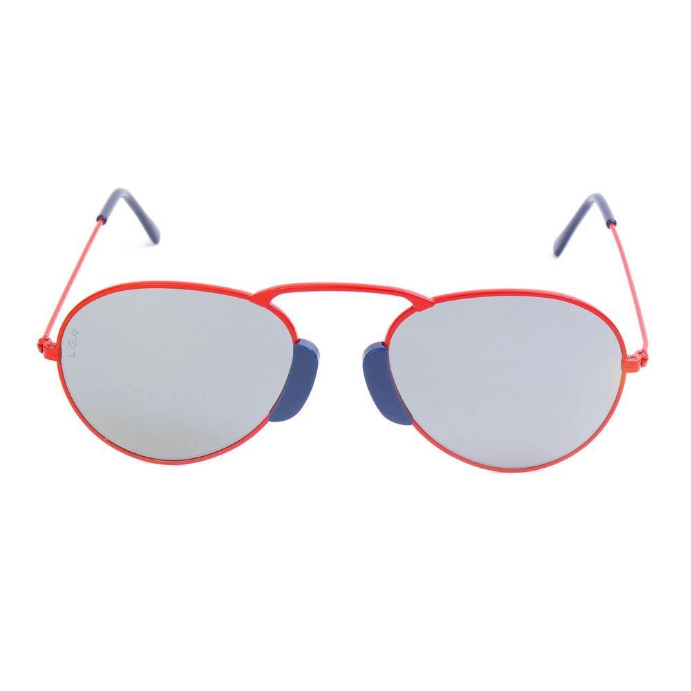LGR Red Metal Sunglasses - Hilstor