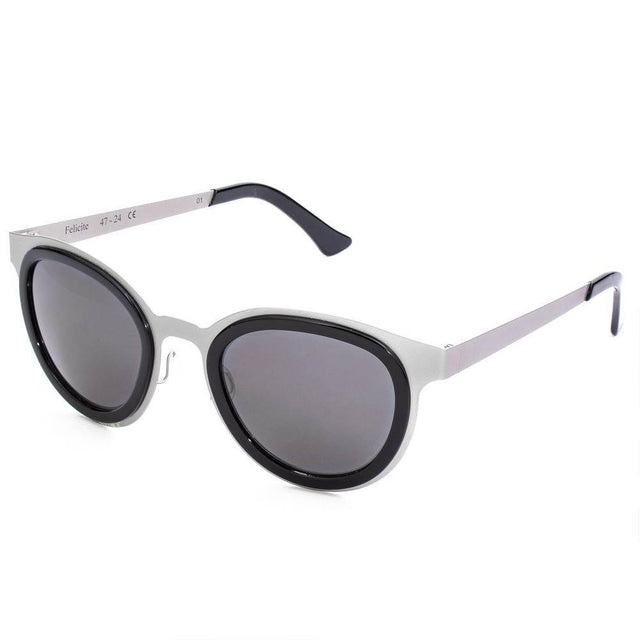 LGR Gray Stainless Steel Sunglasses - Hilstor