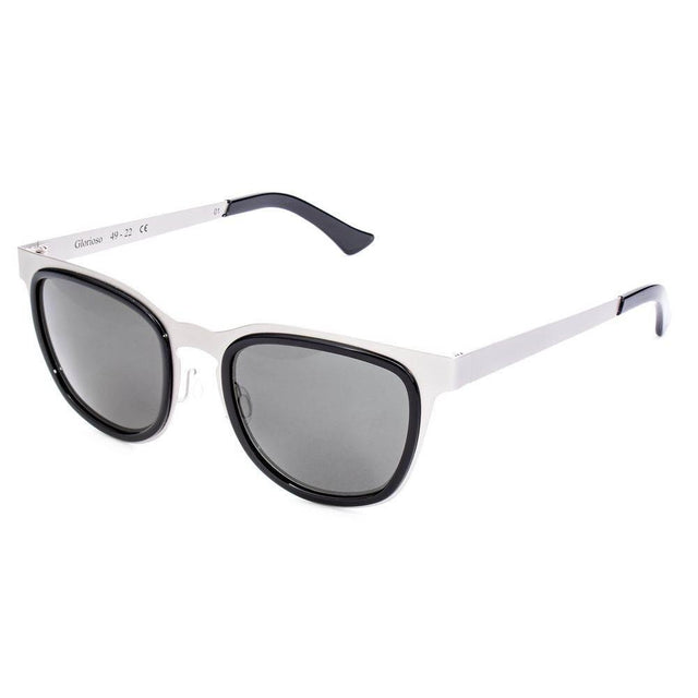 LGR Gray Stainless Steel Sunglasses - Hilstor