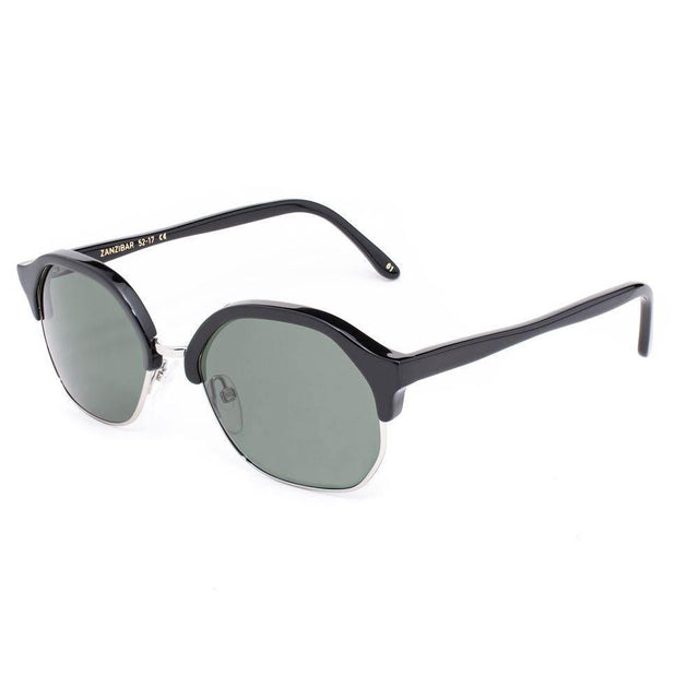LGR Black Acetate Sunglasses - Hilstor