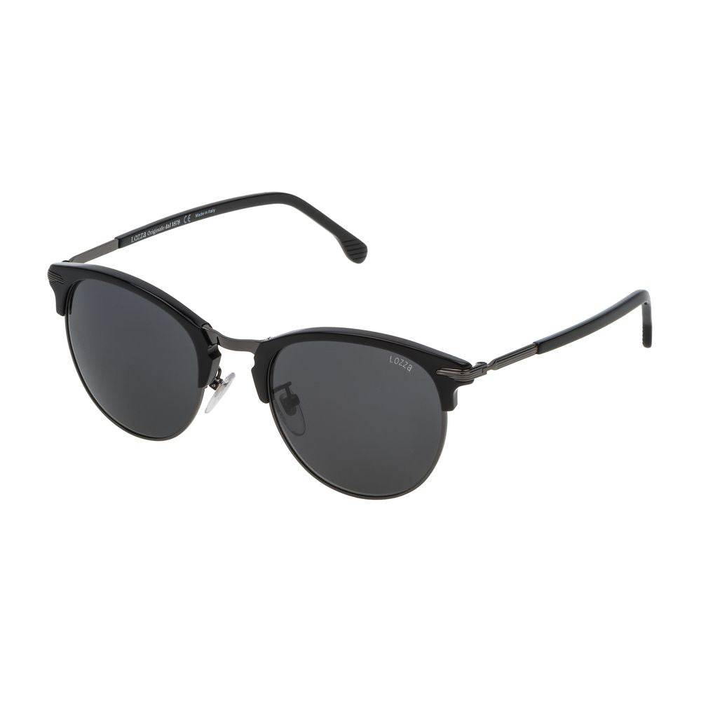 Lozza Brown Metal Sunglasses - Hilstor