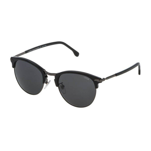 Lozza Brown Metal Sunglasses - Hilstor