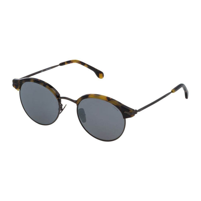 Lozza Brown Metal Sunglasses - Hilstor
