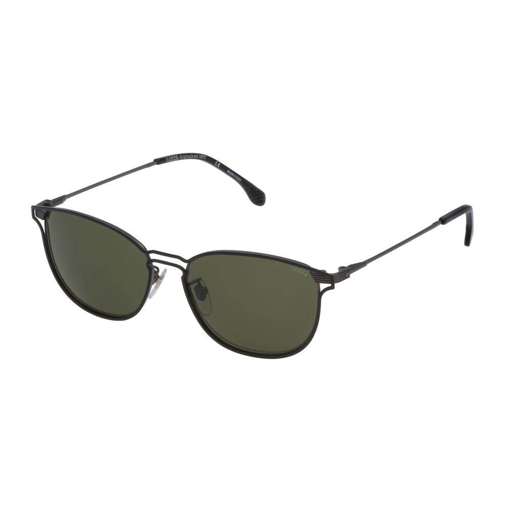 Lozza Brown Metal Sunglasses - Hilstor
