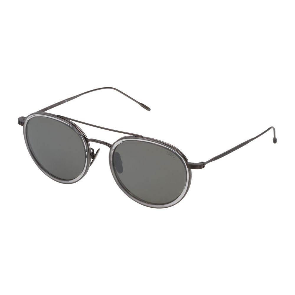 Lozza Brown Metal Sunglasses - Hilstor
