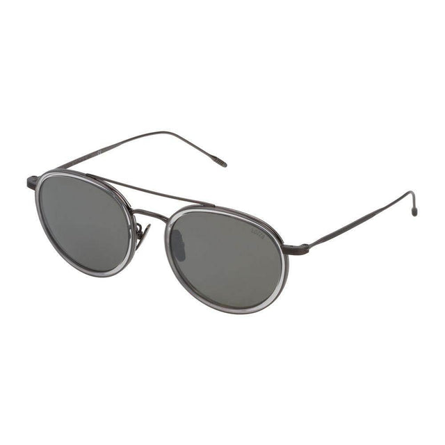 Lozza Brown Metal Sunglasses - Hilstor