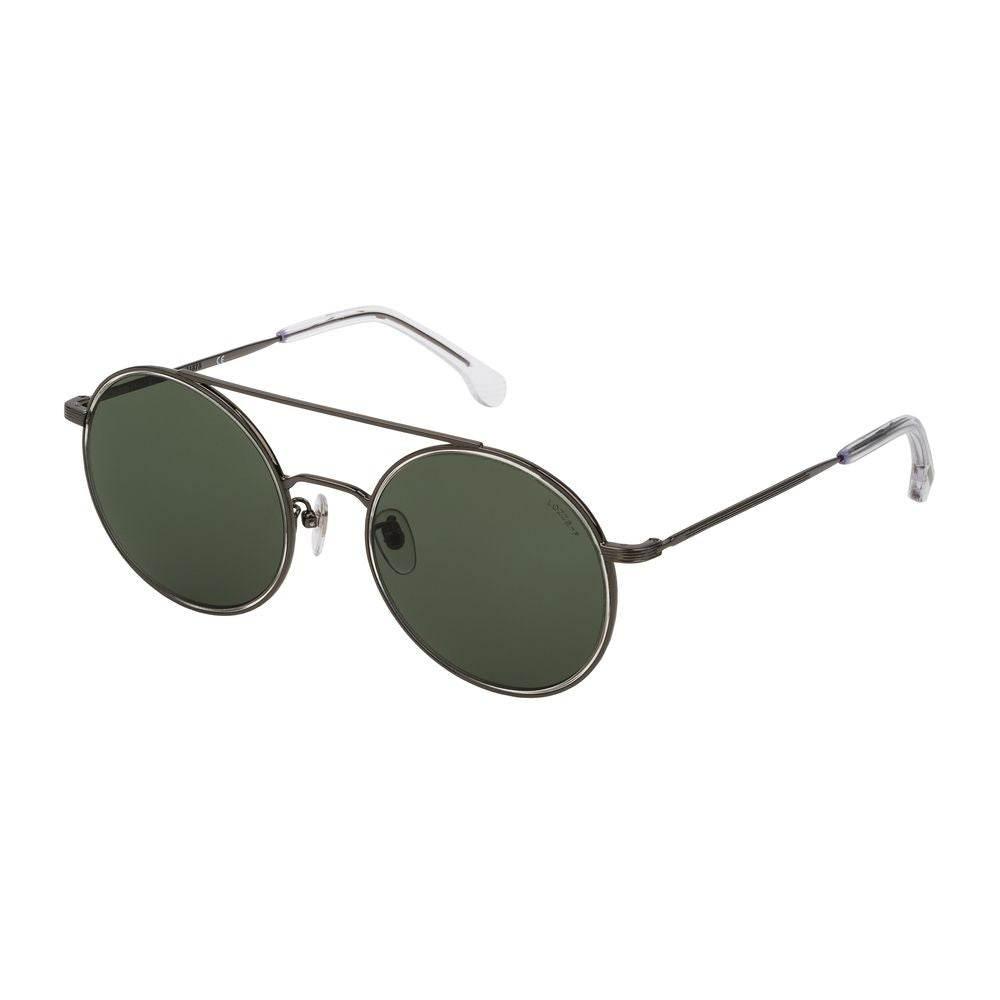Lozza Gray Metal Sunglasses - Hilstor