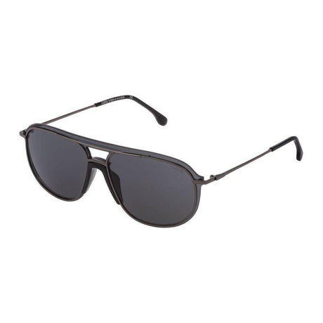 Lozza Gray Metal Sunglasses - Hilstor