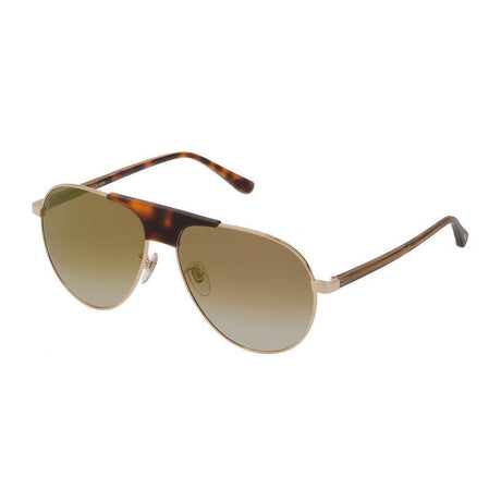 Lozza Rose Gold Metal Sunglasses - Hilstor