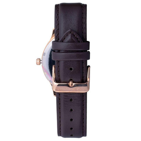 Luca Maranello Brown Leather Watch - Hilstor