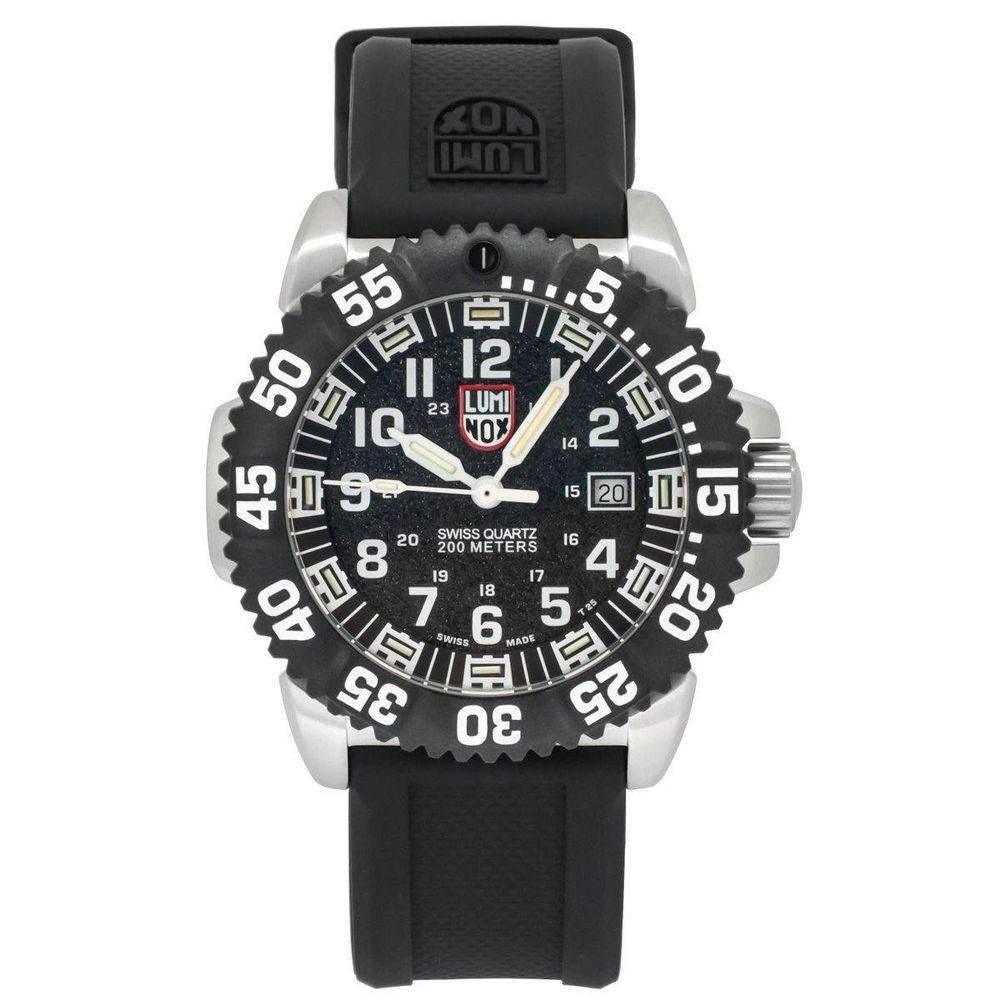 Luminox Black Silicone Watch - Hilstor