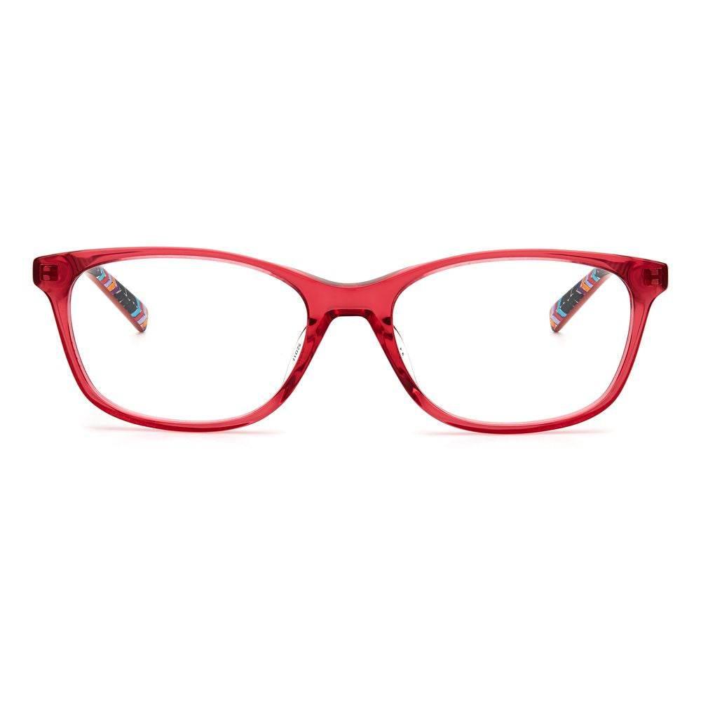 M Missoni Red Acetate Frames - Hilstor