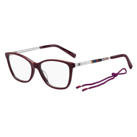 M Missoni Burgundy Acetate Frames - Hilstor