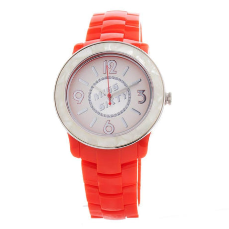 Miss Sixty Red Polyethylene Watch - Hilstor