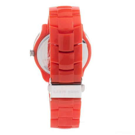 Miss Sixty Red Polyethylene Watch - Hilstor