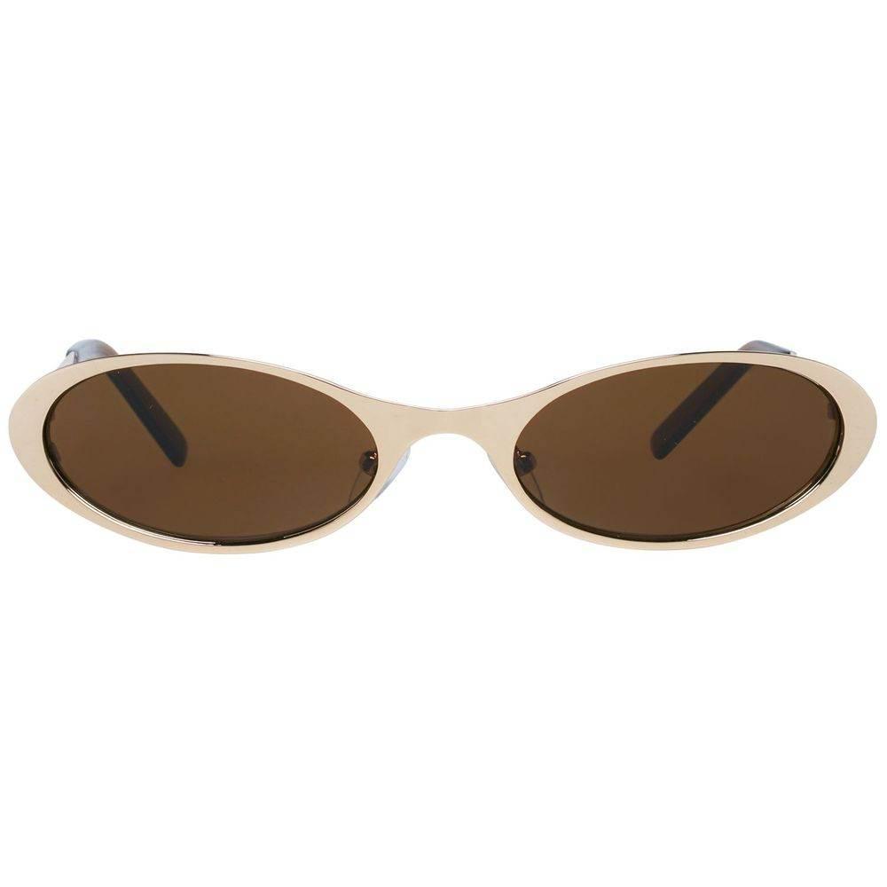 More & More Gold Metal Sunglasses - Hilstor