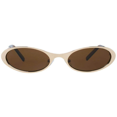 More & More Gold Metal Sunglasses - Hilstor