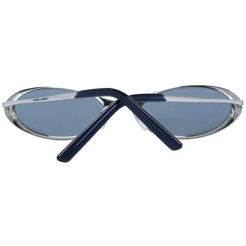 More & More Silver Metal Sunglasses - Hilstor