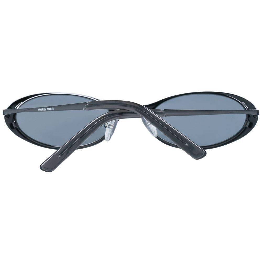 More & More Black Metal Sunglasses - Hilstor