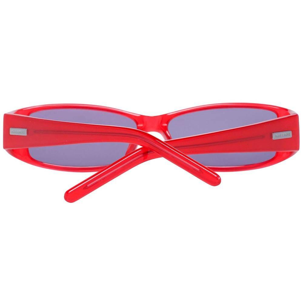 More & More Red Plastic Sunglasses - Hilstor