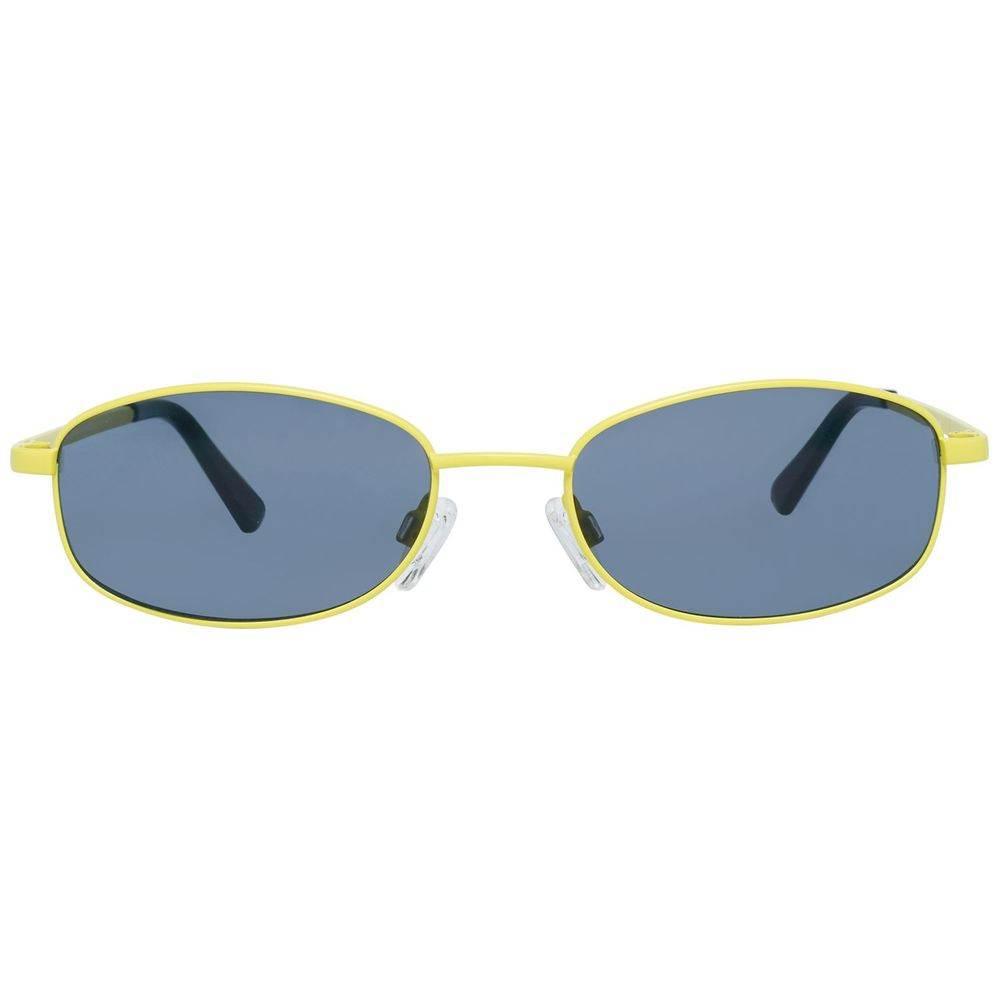 More & More Yellow Metal Sunglasses - Hilstor