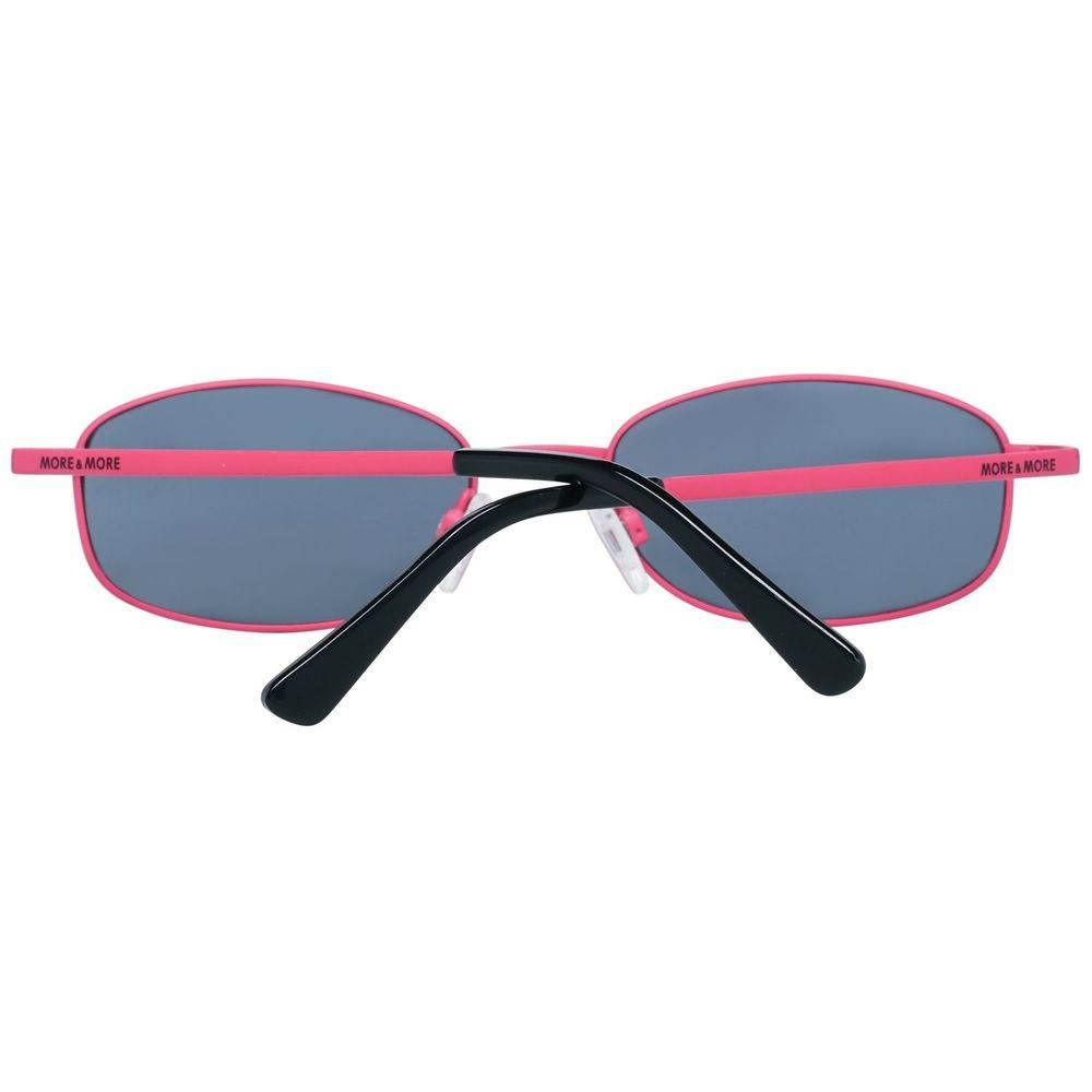 More & More Pink Metal Sunglasses - Hilstor
