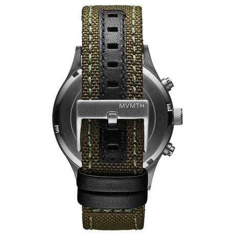 MVMT Green Fabric Watch - Hilstor
