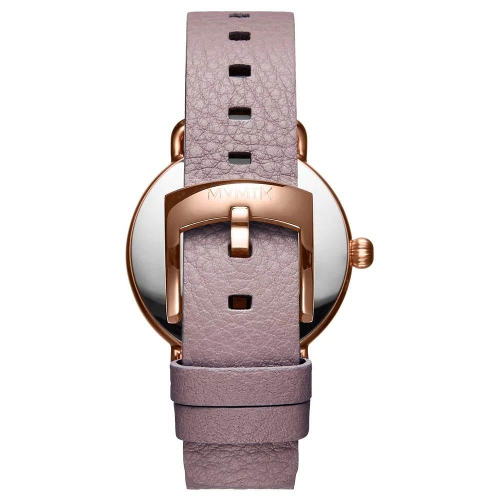 MVMT Purple Leather Watch - Hilstor