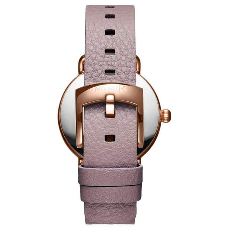 MVMT Purple Leather Watch - Hilstor
