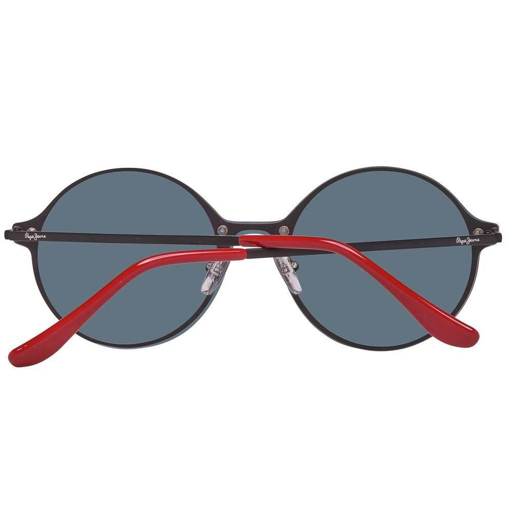 Pepe Jeans Black Metal Sunglasses - Hilstor