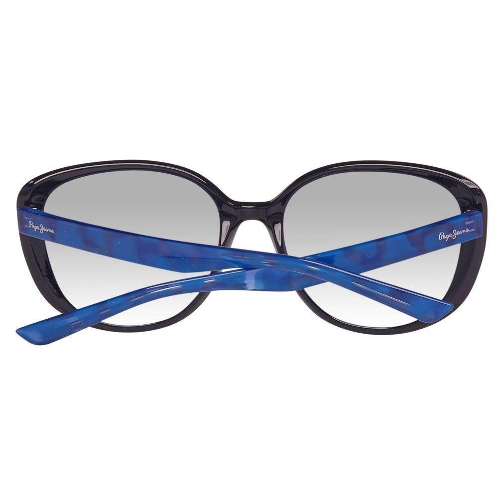 Pepe Jeans Blue Plastic Sunglasses - Hilstor