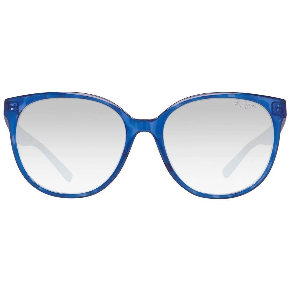 Pepe Jeans Blue Plastic Sunglasses - Hilstor