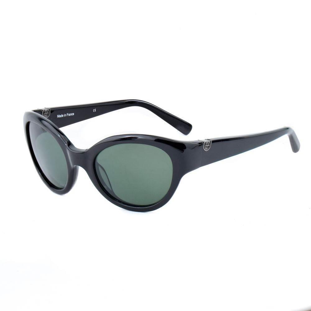 Vuarnet Black Acetate Sunglasses - Hilstor