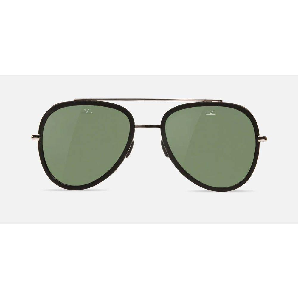 Vuarnet Black Stainless Steel Sunglasses - Hilstor
