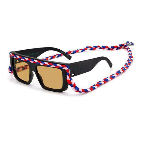 M Missoni Black Resin Sunglasses - Hilstor