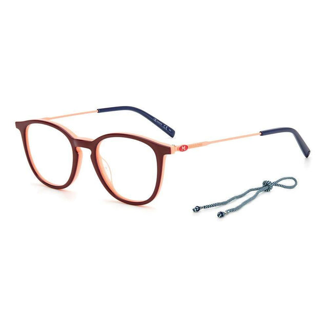 M Missoni Red Acetate Frames - Hilstor