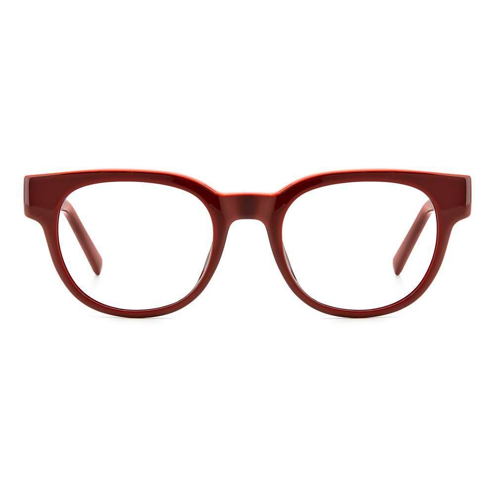 M Missoni Red Resin Frames - Hilstor