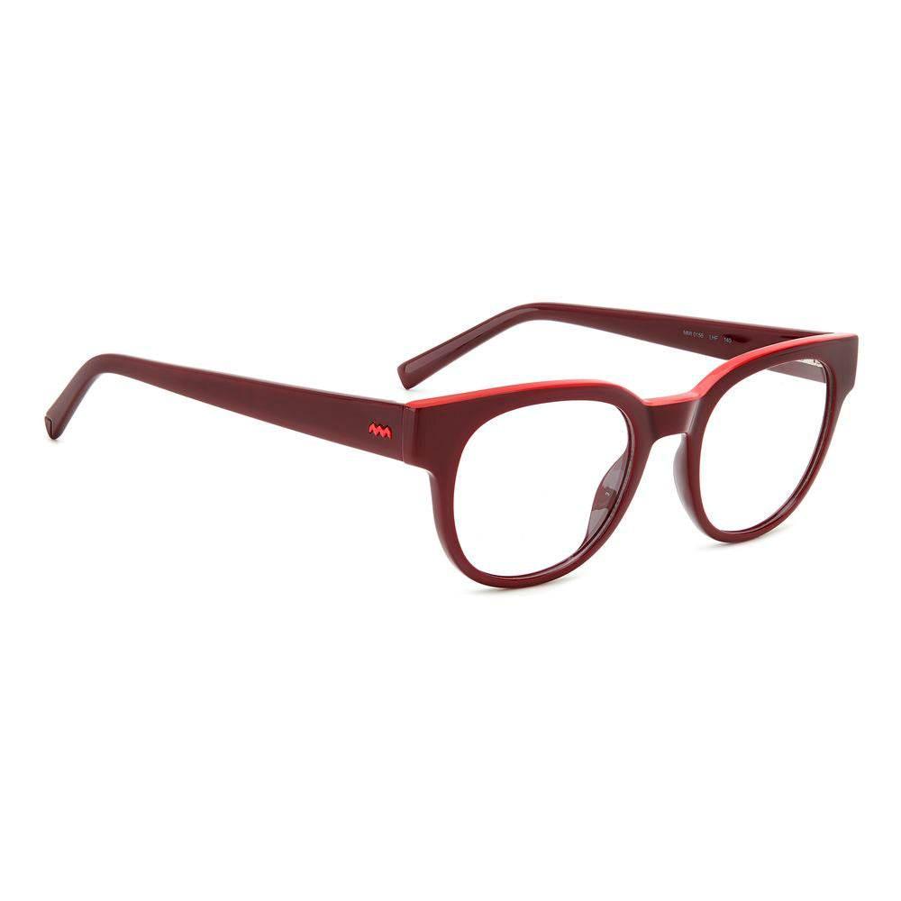 M Missoni Red Resin Frames - Hilstor