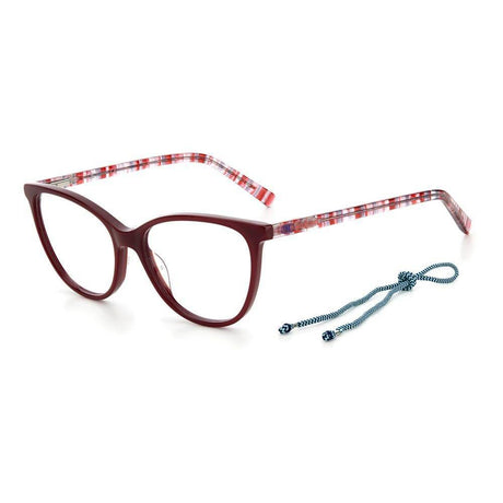 M Missoni Red Acetate Frames - Hilstor