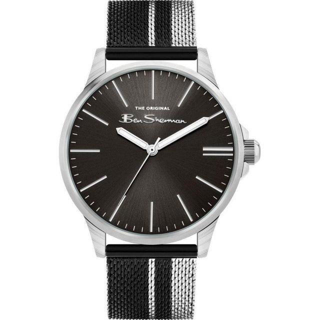 Ben Sherman Black Stainless Steel Watch - Hilstor