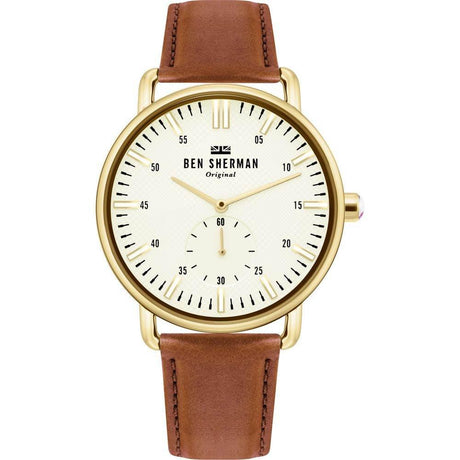 Ben Sherman Brown Leather Watch - Hilstor