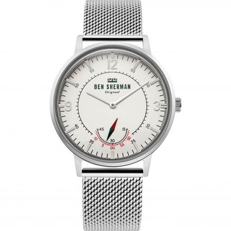 Ben Sherman Silver Steel Watch - Hilstor