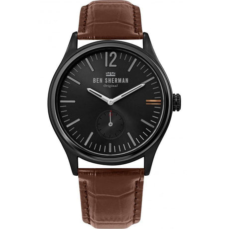 Ben Sherman Brown Leather Watch - Hilstor