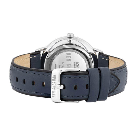 Ben Sherman Blue Leather Watch - Hilstor